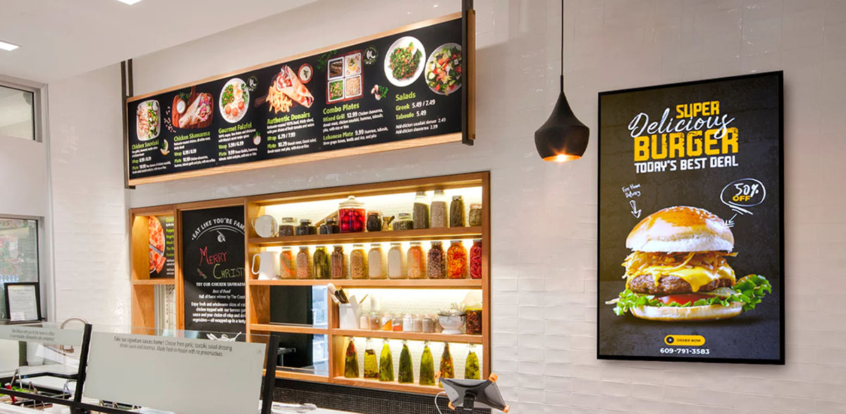 Why use digital signage in your restaurant What are the benefits